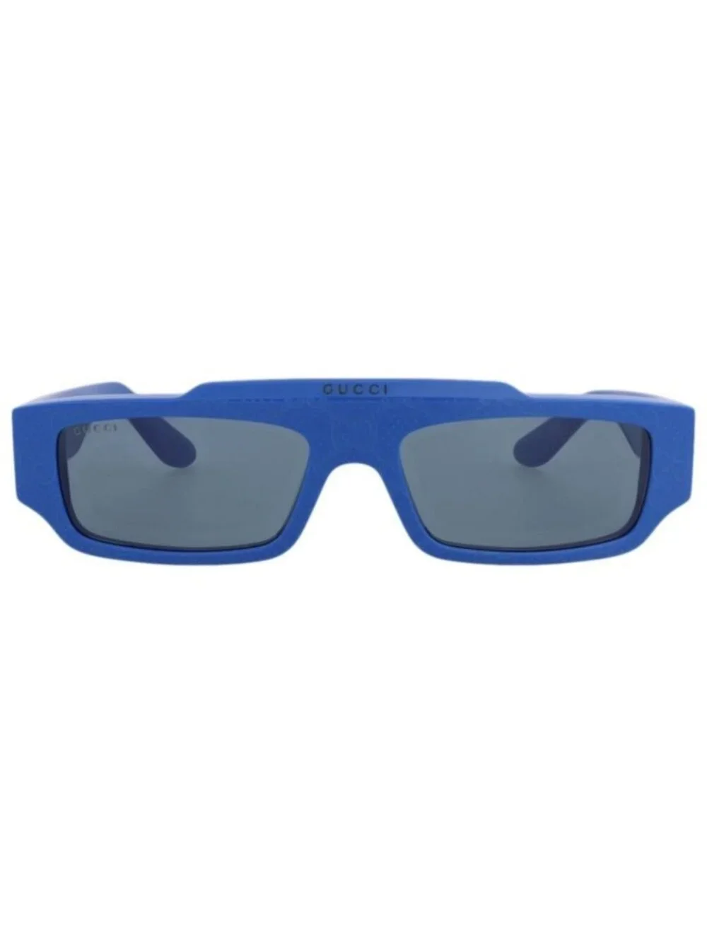 New Gucci Mens Square/Rectangle Blue Blue Blue Fashion Designer Sunglasses